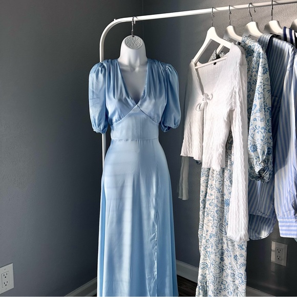 Alexia Admor Cinderella Blue Midi Dress - Picture 6 of 9